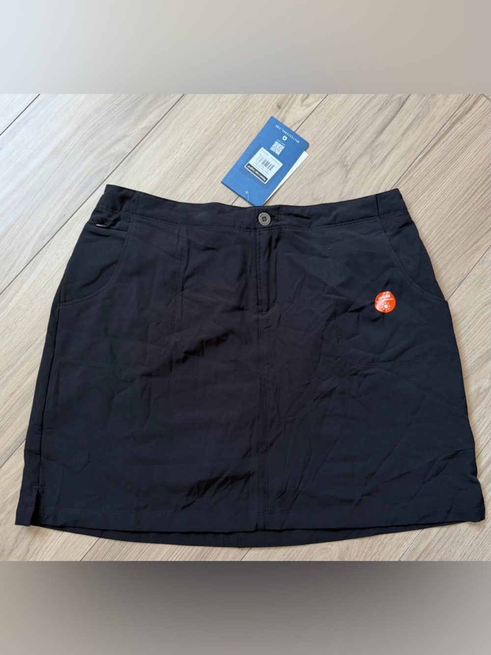 White Sierra West Loop Trail Black Women’s Casual Skort - Performance Stretch L